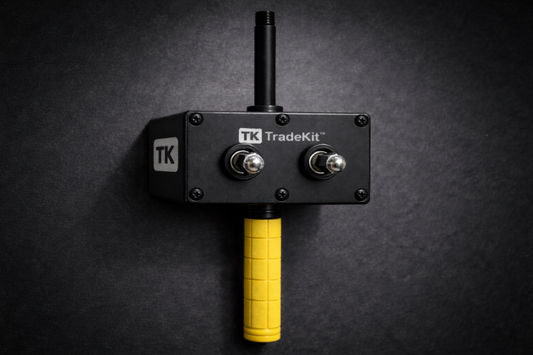 TradeKit Power Fish Tape Feeder for faster cable pulls through conduit